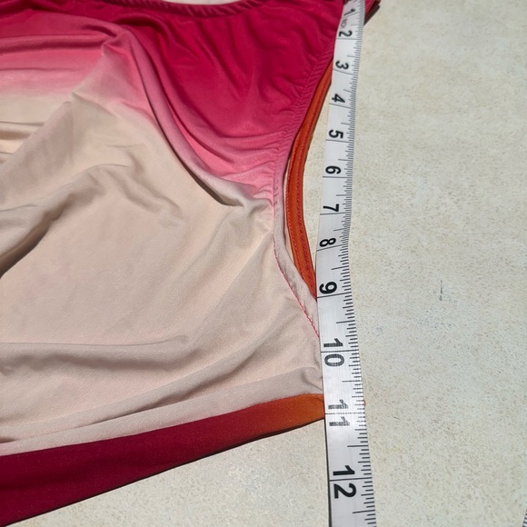 MAGNOLIA MAXI Pink and Cream Ombre Dress Cover/Lounger Size Medium - Picture 7 of 9